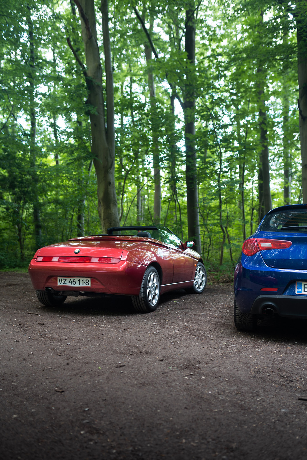 Alfa Romeo Spider og Giulietta_Foto Frederik Kjær Bruun_Italianista