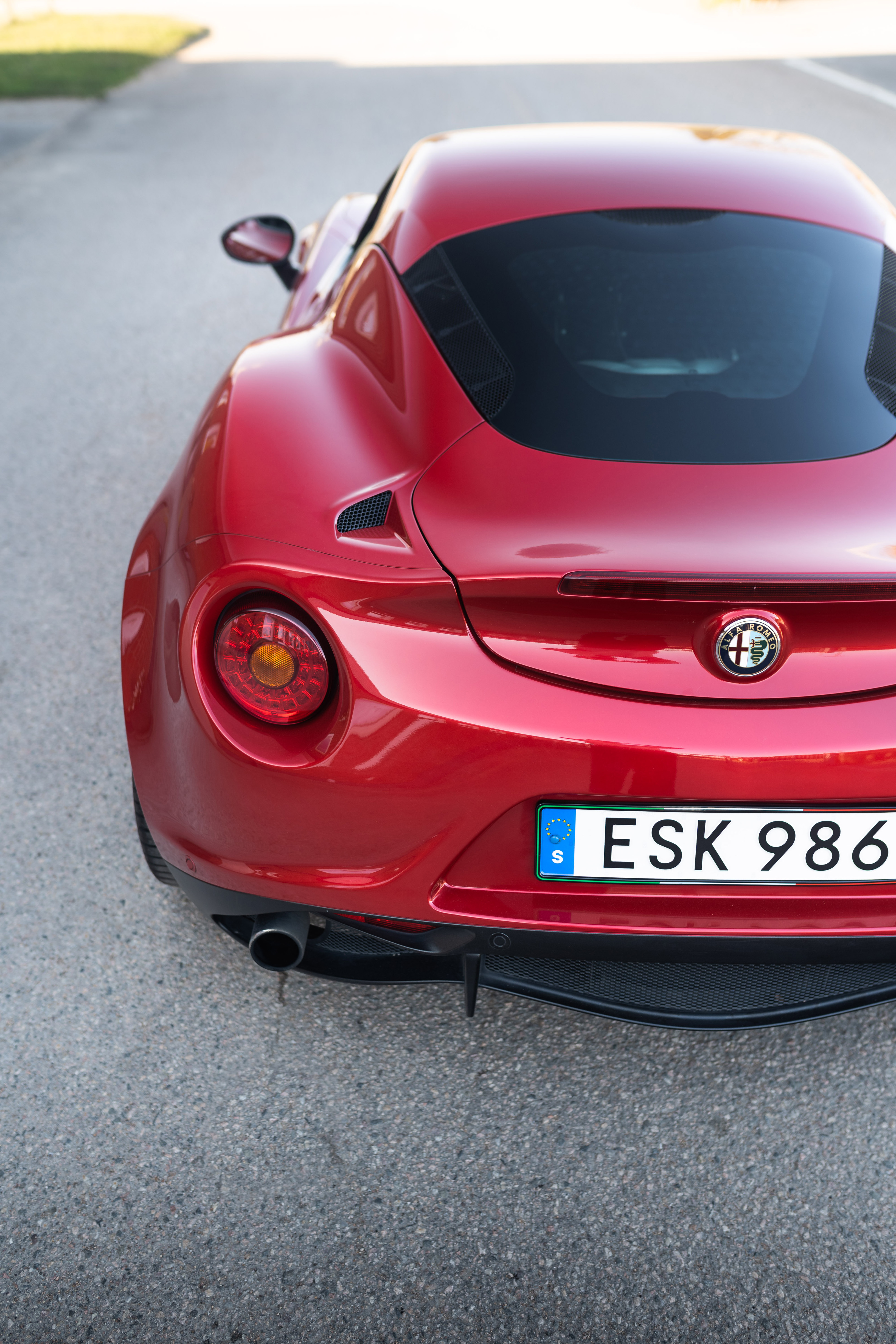 Alfa Romeo 4C back - Italianista_Foto Frederik Kjaer Bruun