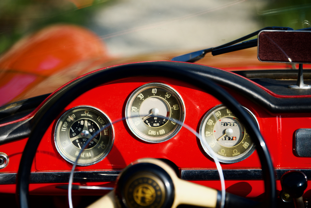 Detaljer Alfa Romeo Spider Piemonte